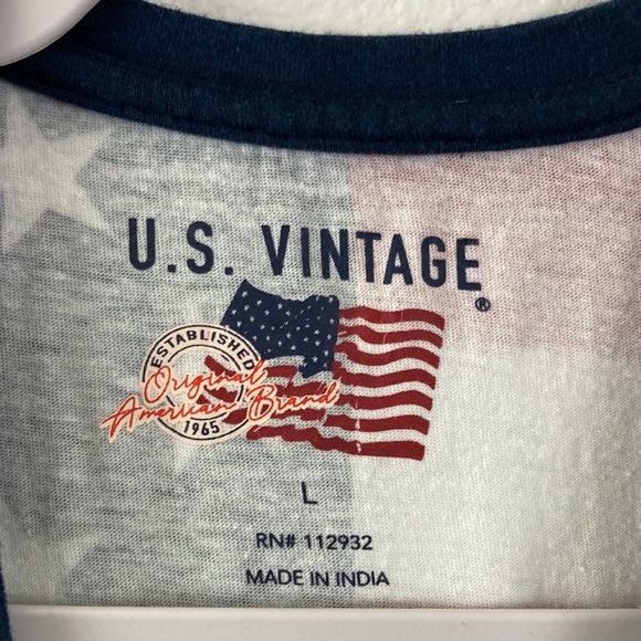 U.S Vintage Tops Us Vintage Brand Usa Stars Stripes Outer Banks Obx
